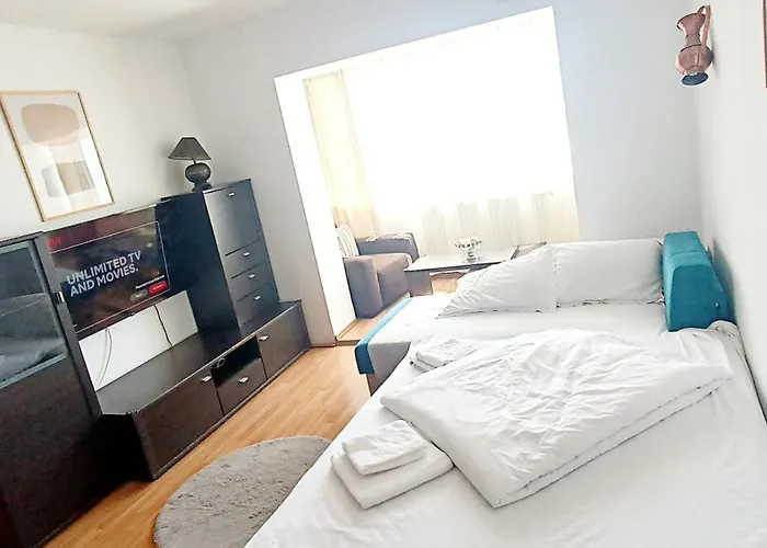 2Bdr Spacious Comfy Flat With Amazing Views - Landmark & City * Bucareste