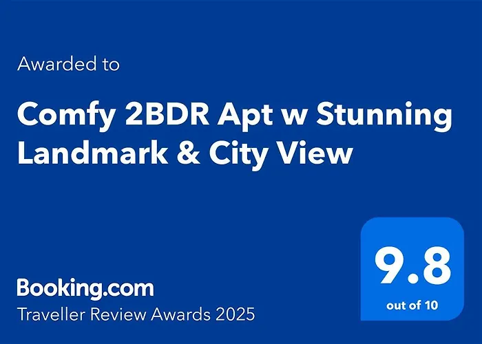 Great Location With Amazing Views - Landmark & City-2bdr Old Town 布加勒斯特